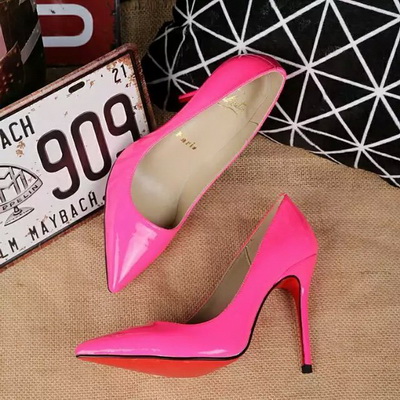 Christian Louboutin Shallow mouth stiletto heel Shoes Women--009